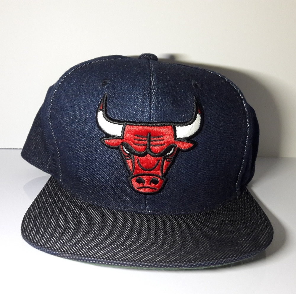 Chicago bulls Mitchell&Ness Denim snapback *small*